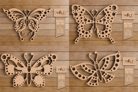 Butterfly SVG for Laser & CNC Crafting