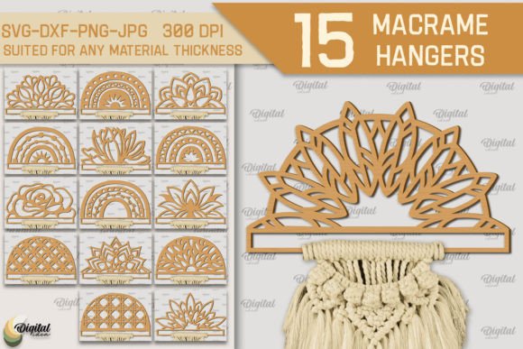 Create Stunning Macrame Art with Laser Cut Designs
