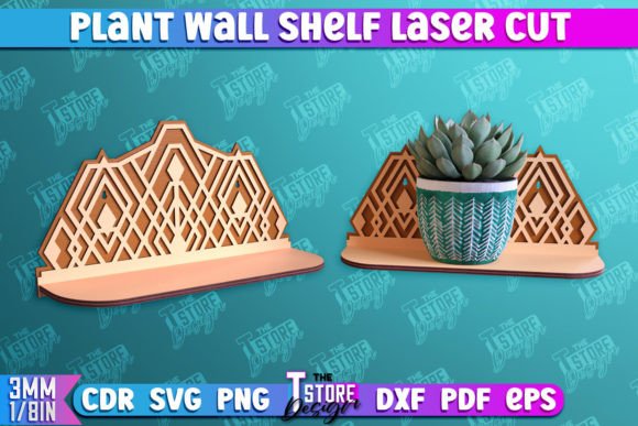 Elegant Plant Wall Shelf & Flower Pot Holder for Your Home