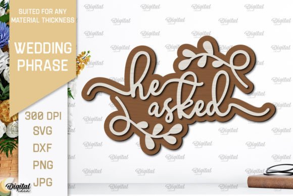 Elegant Wedding Wall Decor Laser Cut Designs