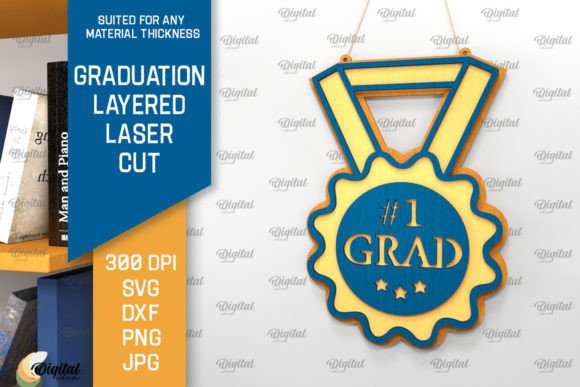 Graduation Decor Layered Laser Cut: Elevate Your Celebrations