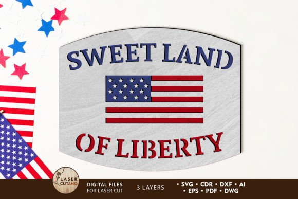 Patriotic Home Decor: Independence Day Wall Panel Design