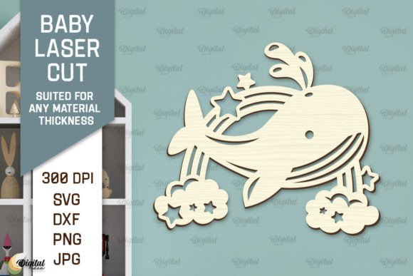 Wall Baby Room Decor Laser Cut